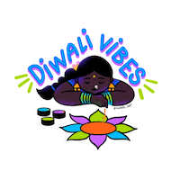 Festival Of Lights Sticker by Ruchita Bait