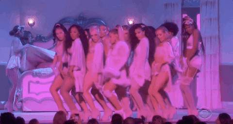 Ariana Grande Hair Flip GIF by Recording Academy / GRAMMYs
