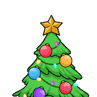 Christmas Tree Animation Sticker by Planet XOLO
