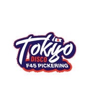 F45 Tokyo Disco Sticker by PickeringF45