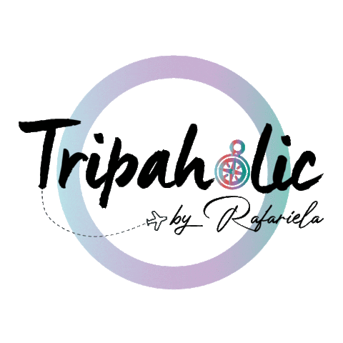 tripaholicbyrafariela giphyupload trip rafariela tripaholic by rafariela Sticker