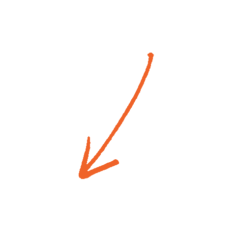 Orange Arrow Sticker by VaynerSpeakers