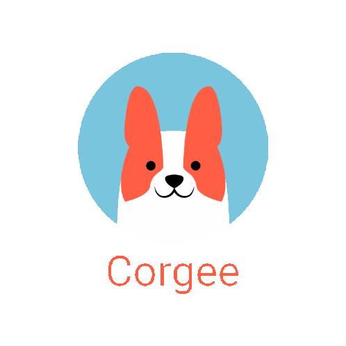 CorgeeSoftware giphygifmaker dog pet corgi Sticker