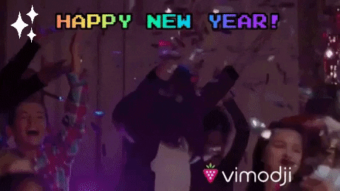 Happy New Year GIF by Vimodji