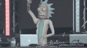 Rick Sanchez Dance GIF by Morphin