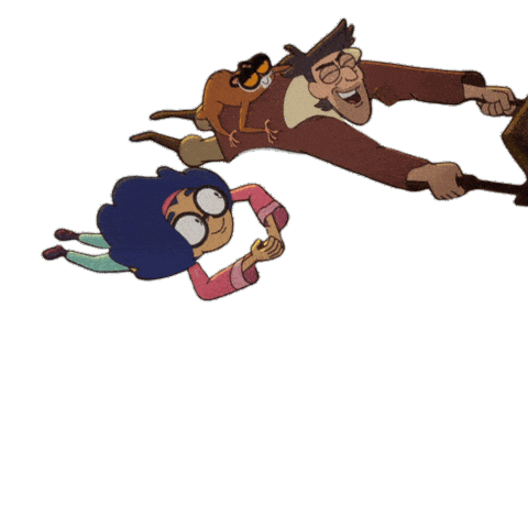 Flying Lets Go Sticker by The Lonely Island