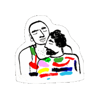 LaCasaDeCarlotaLima love amor gay pride Sticker