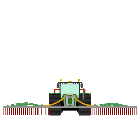 Ag-drive giphyupload agriculture farming tractor Sticker