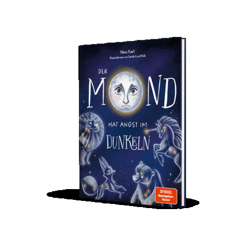 Bestseller Mond Sticker by COMMUNITYEDITONS