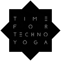 technoyoga technoyoga technoyogaaustria techno yoga Sticker