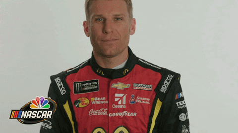 Jamie Mcmurray Ok GIF by NASCAR on NBC