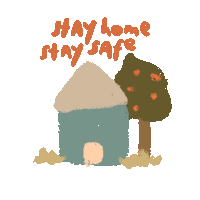 Stay Home Sticker