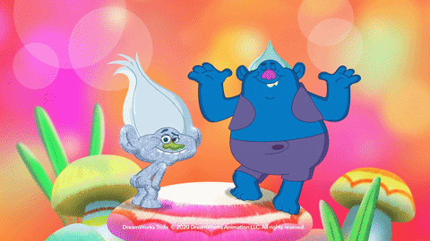 Dreamworks Trolls GIF by Universal Kids