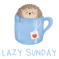 Tea Relaxing Sticker by Kawanimals
