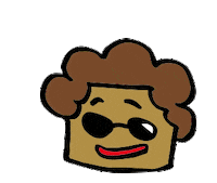 ホットサンド Sticker by Hotsandwichman