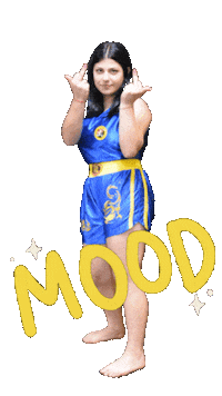 Mood Sora Sticker by Champion Training Sanda Martial Art