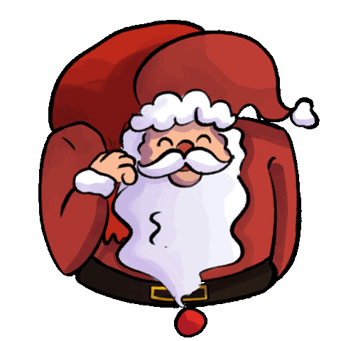 Christmas Santa Sticker