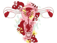 annepires uterus utero coletor copinho Sticker