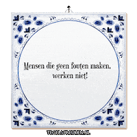 Teamwork Wijsheid Sticker by Tegelspreuken.nl