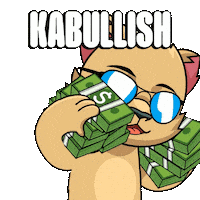 Cash Money Dance Sticker by Kabu