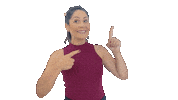 manudaer pointing celebrar apontando olha Sticker