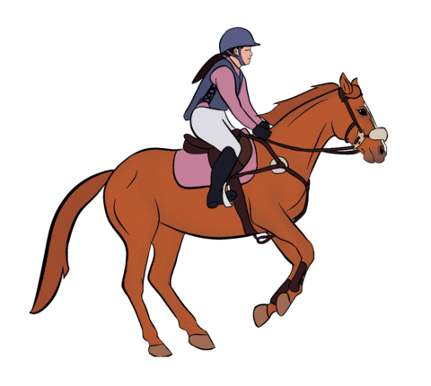 Eventing Sticker by Marina Layton