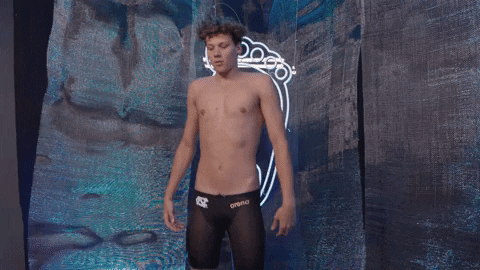 North Carolina Swimming GIF by UNC Tar Heels