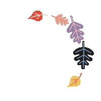 Forest Leaves Sticker