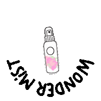Rose Water Facial Mist Sticker by Wangsa Jelita