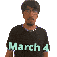 March 4Th Sticker