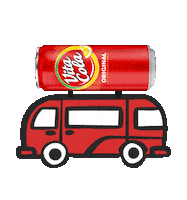 Travel Bus Sticker by Vita Cola