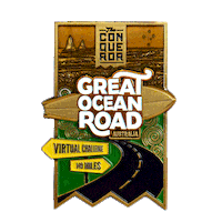 The Conqueror Medal Sticker by My Virtual Mission + The Conqueror Events