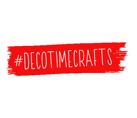 Decotimecrafts giphyupload action craft crafts Sticker