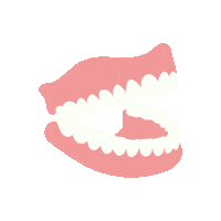 Teeth Mond Sticker by MCL