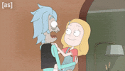 Father And Daughter Hug GIF by Adult Swim