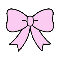 Bow Lilac Sticker by Jessie McEwan