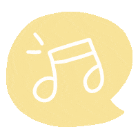 Music Note Pastel Sticker