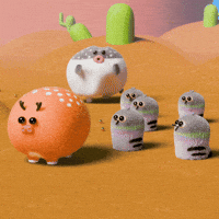 Bird Deer GIF