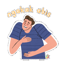 Laugh Lol Sticker by Kreativv