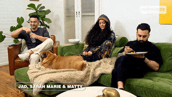 Explosion Watching Tv GIF by Gogglebox Australia