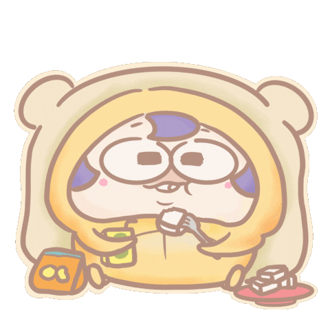 新年 Eating Sticker