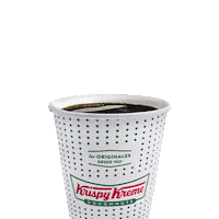 Krispy Kreme Coffee Sticker by Little Caesars Chile
