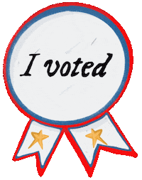 Voting Vote For Change Sticker