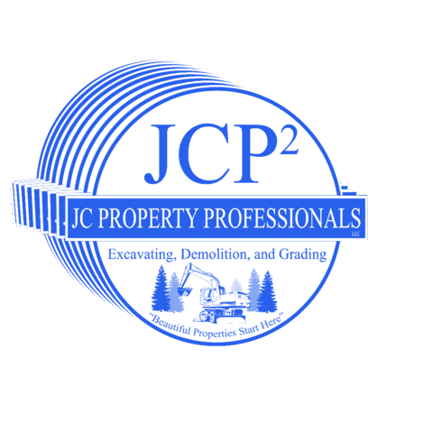 JCPropertyProfessionals logo jc property professionals demolition grading Sticker