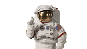 Space No Sticker by NASA