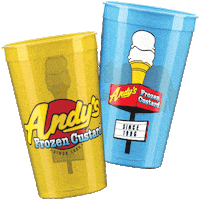 Frozen Treat Double Points Sticker by Andy's Frozen Custard