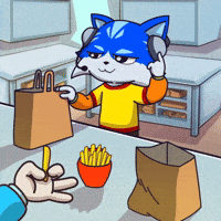 Cat Working GIF by Toshithecat