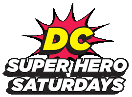 wbworldad superhero saturday warner bros wbw Sticker