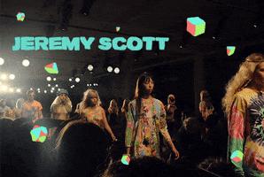 jeremy scott fashion GIF by John McLaughlin