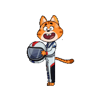 Defencekidz cartoon space army military Sticker